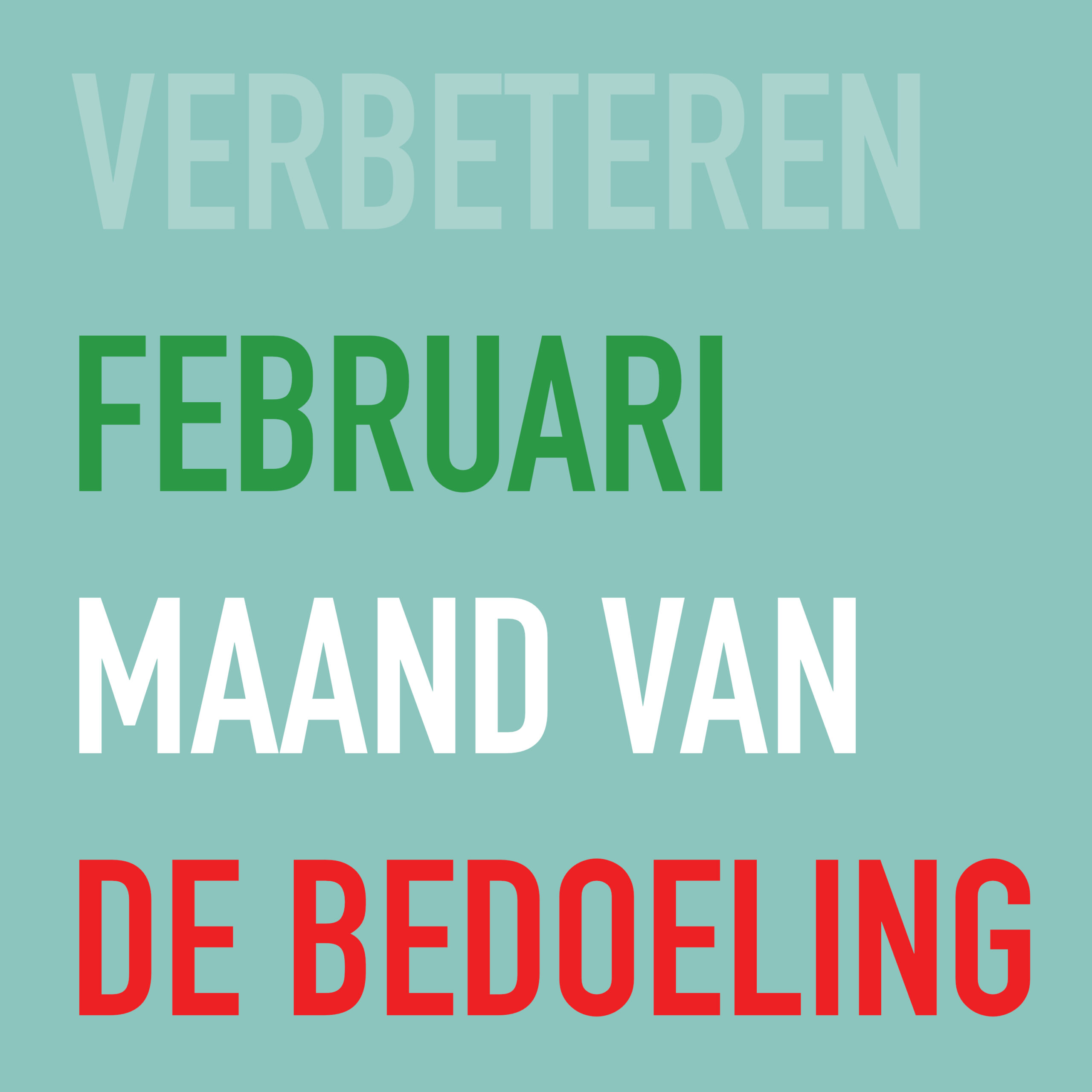 De bedoeling