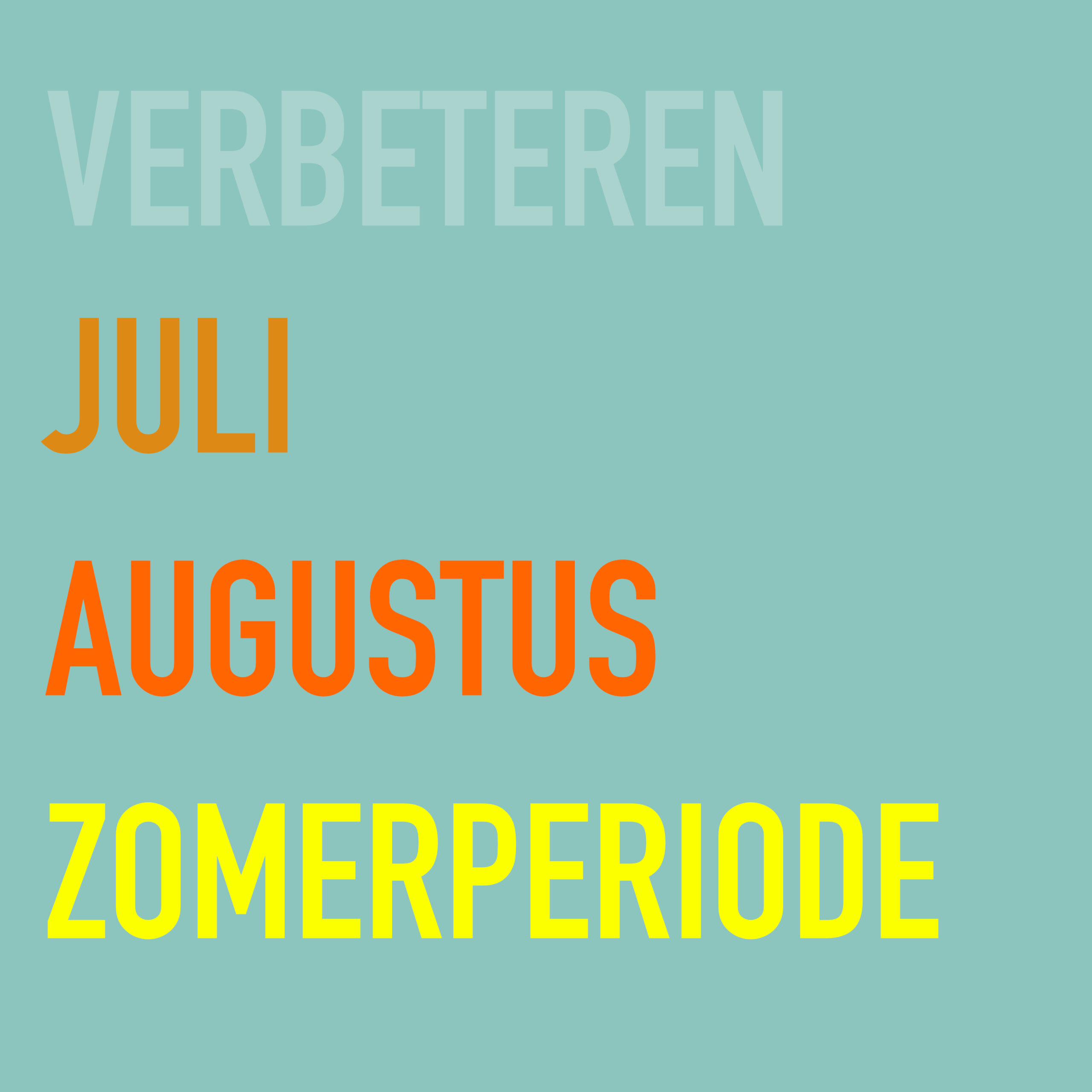 Zomer in zicht