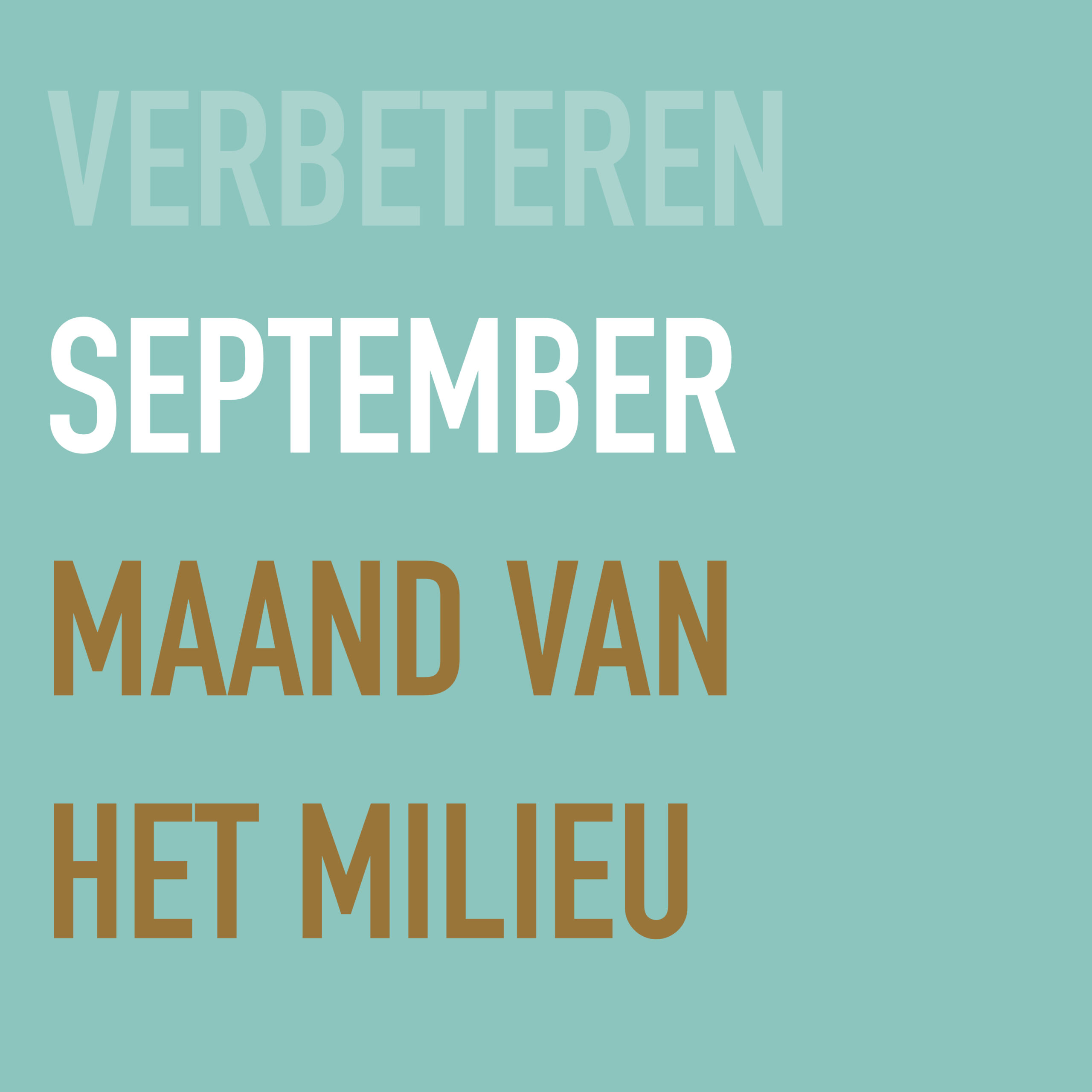 Ik kom uit een voortreffelijk milieu